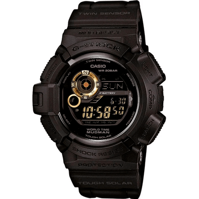 Casio Relógio digital G-Shock Mudman Super Dual Illuminator