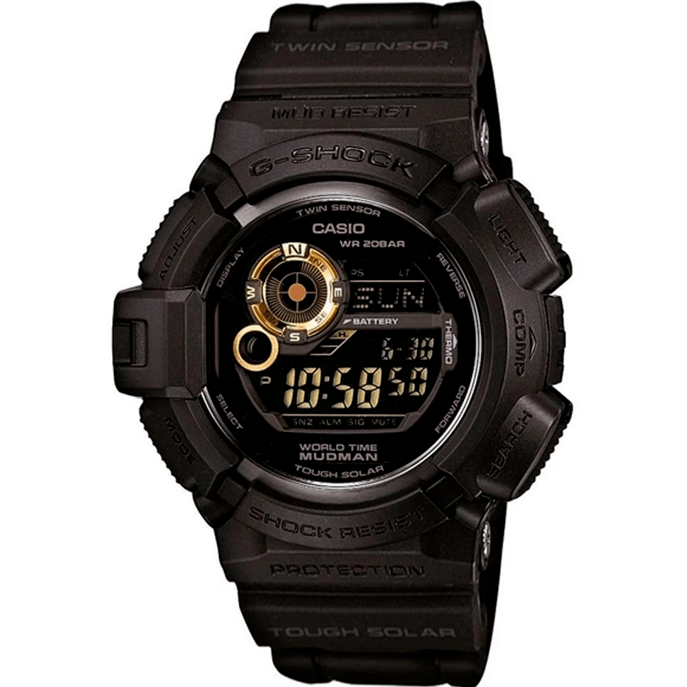 casio g-shock 腕時計 コレクション tough soler ブラック