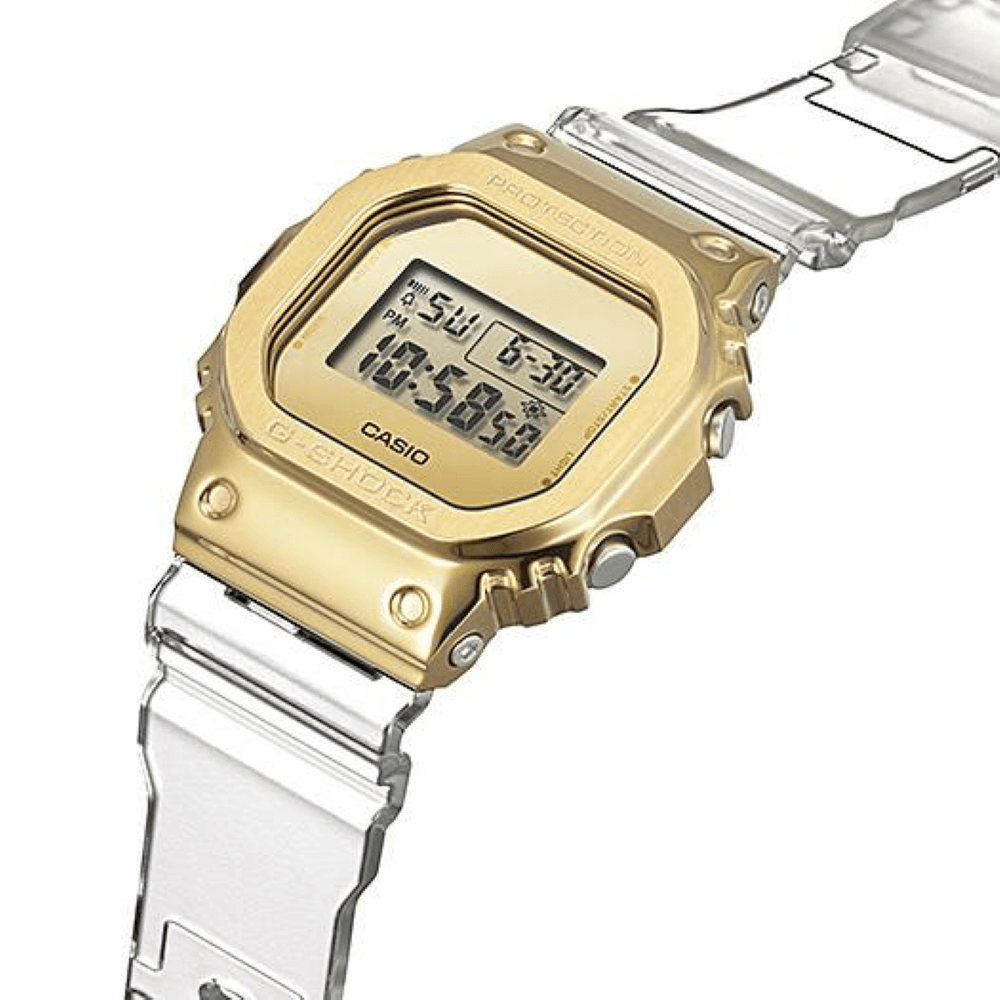 Relógio Masculino G-Shock Casio Dourado GM-5600SG-9DR