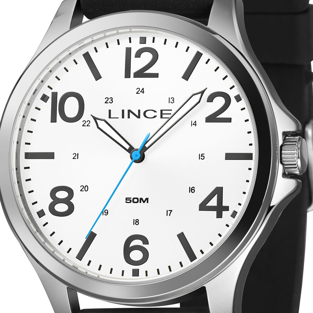 Relógio Masculino Lince Prata MRPM017L46 B2PX